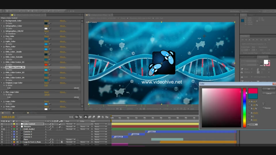 DNA Logo Reveal Videohive 13546896 After Effects Image 10