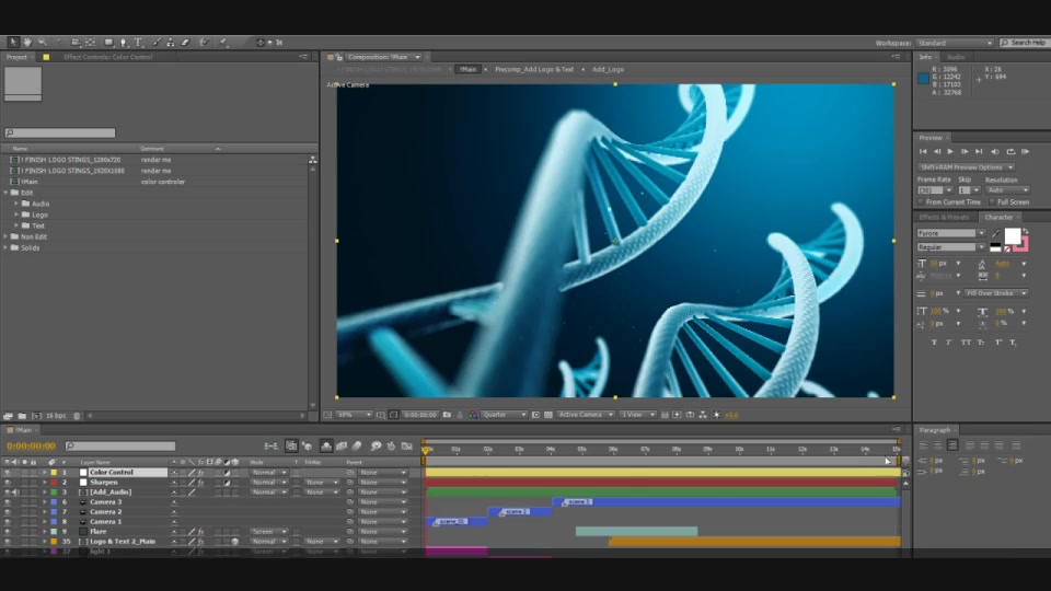 DNA Logo Reveal Videohive 13546896 After Effects Image 8