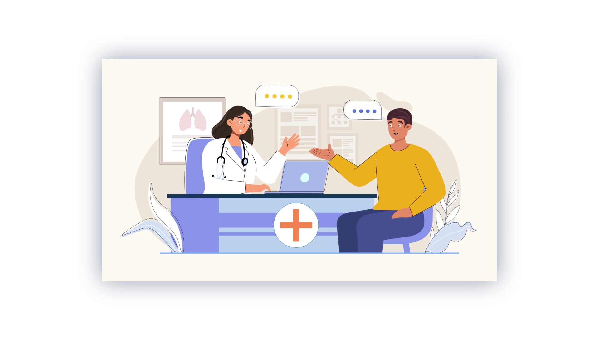 Doctor Consultation Character Animation Scene After Effects Videohive 39651586 After Effects Image 8