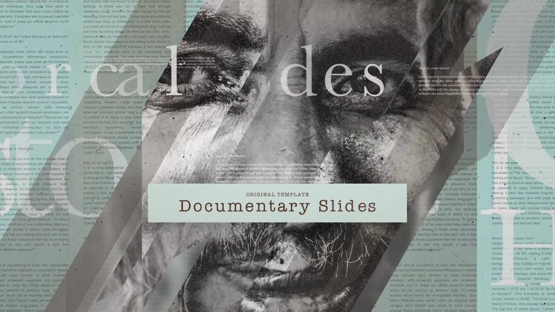 Documentary Historical Slides Videohive 24392308 After Effects Image 1