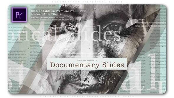 Documentary Historical Slides - 34152175 Videohive Download