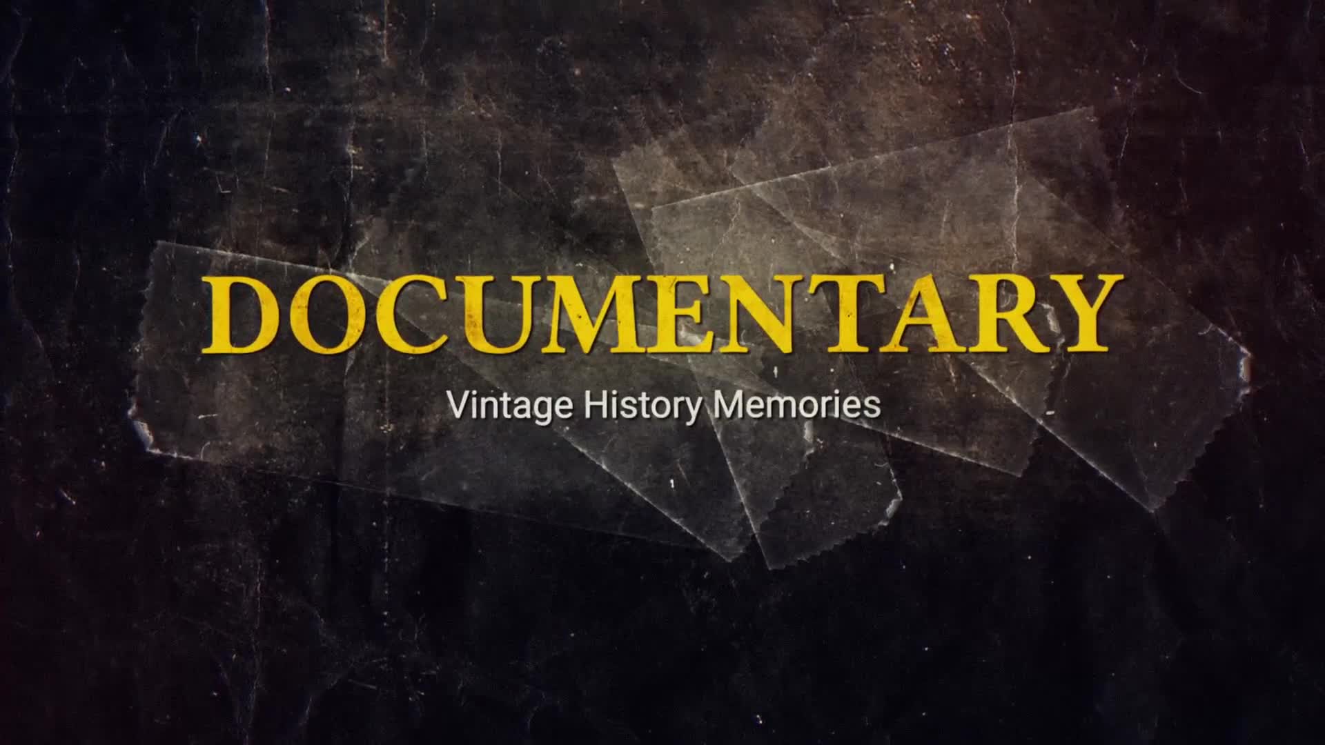 Documentary Historical Vintage Slideshow Videohive 23921305 After Effects Image 1
