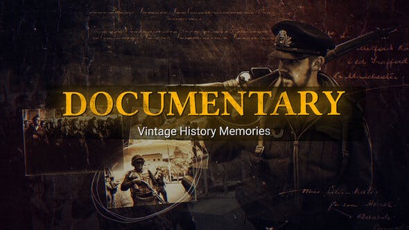 Documentary Historical Vintage Slideshow - Download Videohive 23921305
