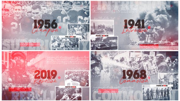 Documentary History Timeline - 27037412 Videohive Download