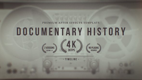 Documentary History Timeline - Download 25332527 Videohive