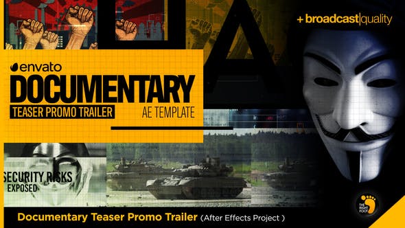 Documentary Teaser Promo Trailer - Videohive Download 24557114
