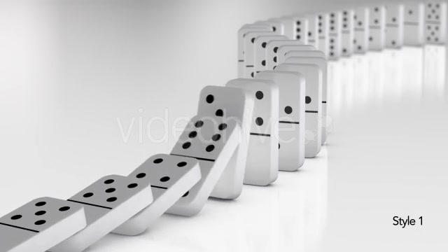 Domino Effect Falling - Download Videohive 10455465