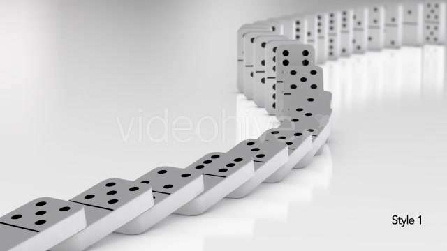 Domino Effect Falling - Download Videohive 10455465