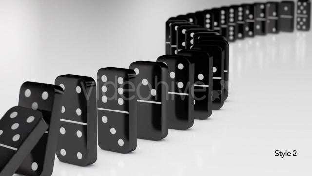 Domino Effect Falling - Download Videohive 10455465
