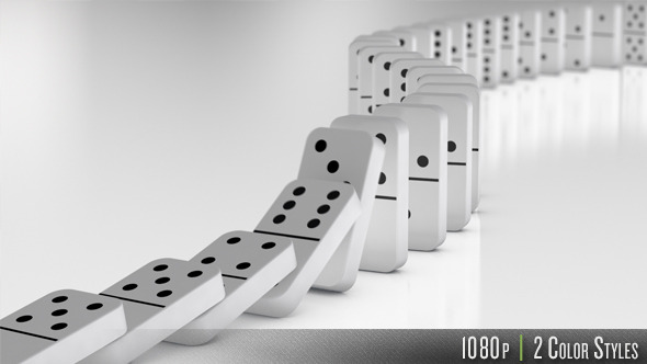 Domino Effect Falling - Download Videohive 10455465