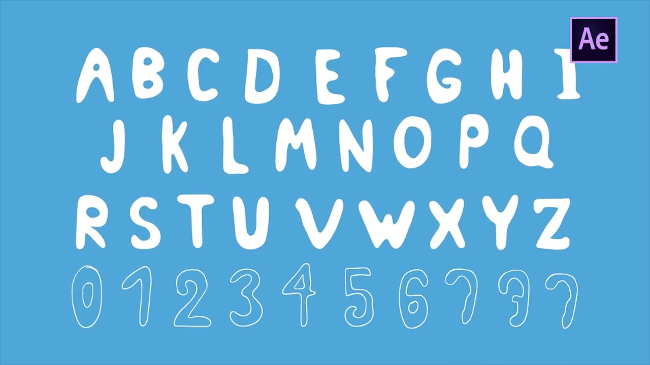 Doodle Alphabet And Transitions - Download Videohive 21741036