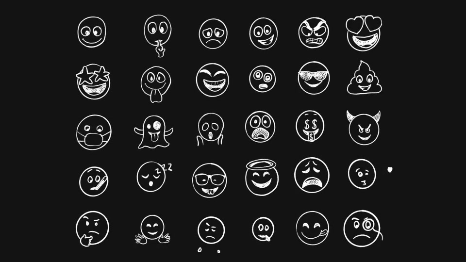 Doodle Emoji Videohive 29531981 After Effects Image 4