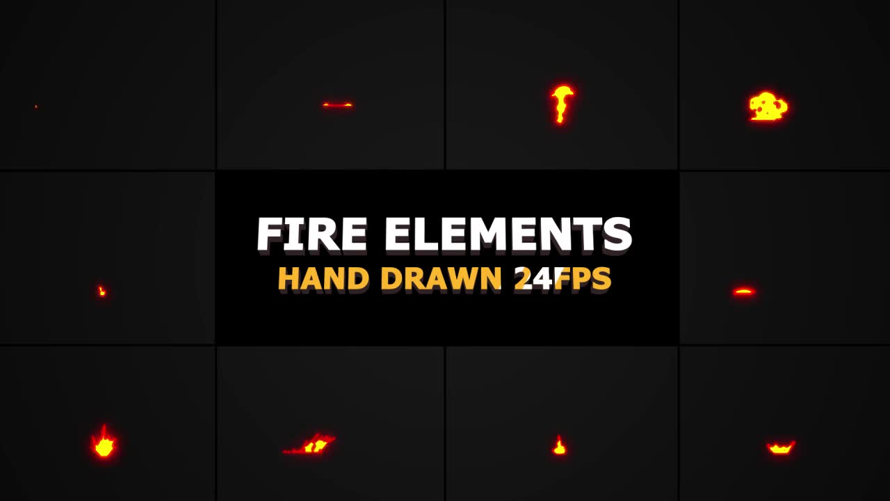 Doodle Fire FX Elements | Final Cut Pro X Videohive 23817305 Apple Motion Image 2