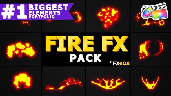 Doodle Fire FX Elements | Final Cut Pro X - Videohive 23817305 Download