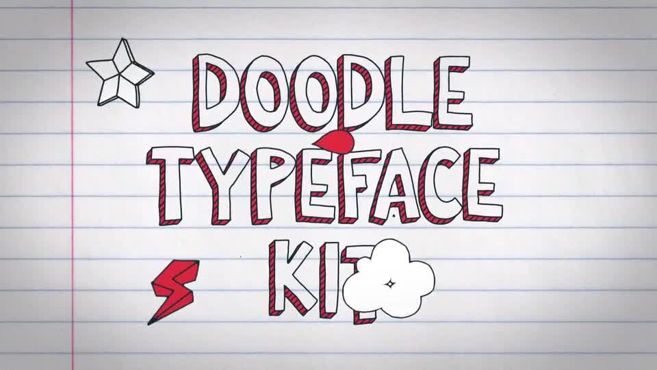 Doodle Typeface Kit - Download Videohive 12324543