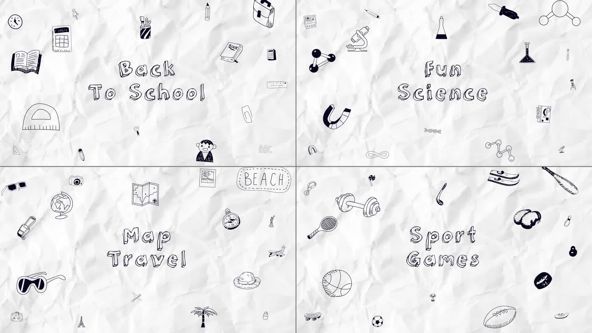 Doodles Openers // Premiere Pro Videohive 31870680 Premiere Pro Image 1