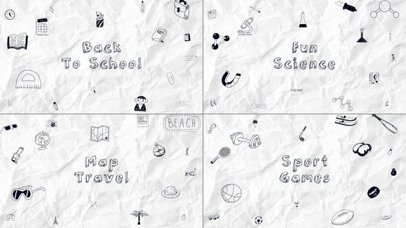 Doodles Openers // Premiere Pro - Download 31870680 Videohive