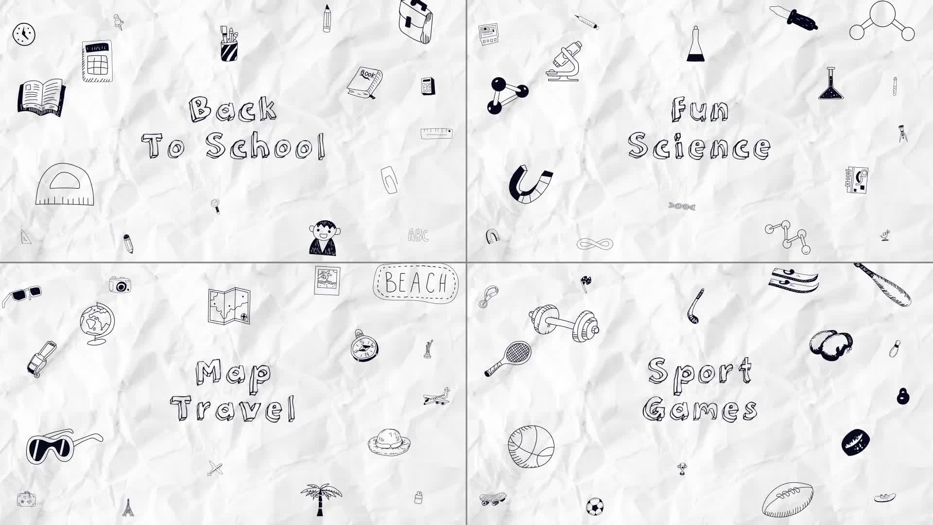 Doodles Openers Videohive 31794112 After Effects Image 1