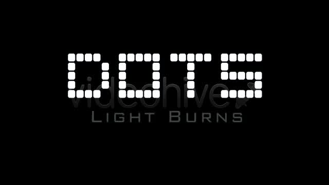 Dots Light Burns & Transitions Videohive 2652898 Motion Graphics Image 1