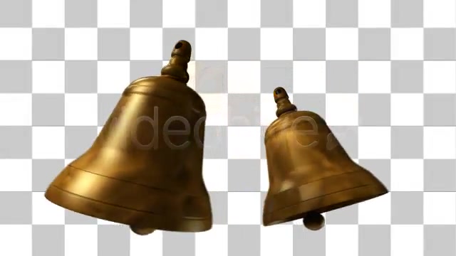 Double Bells Ringing Alpha Channel + Loop - Download Videohive 1968277