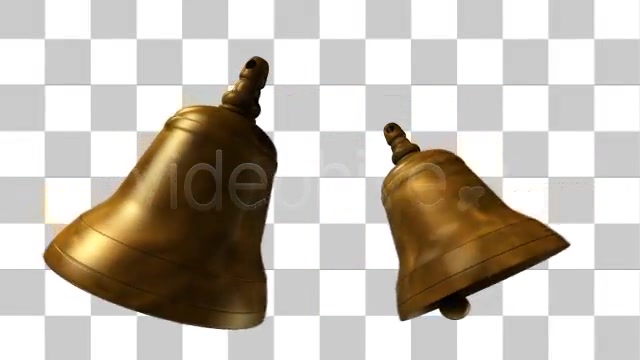 Double Bells Ringing Alpha Channel + Loop - Download Videohive 1968277