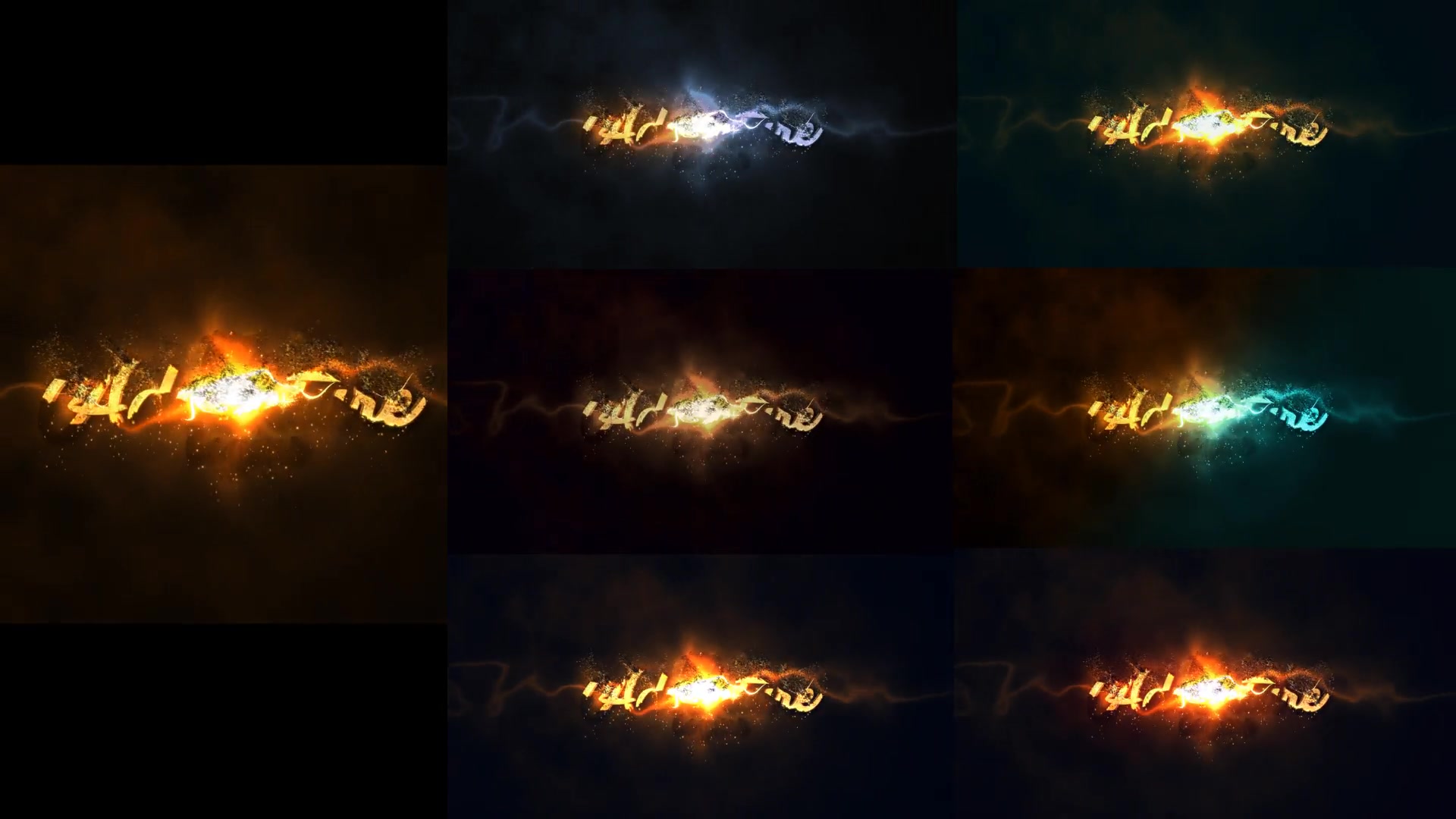 Double Particle Hit Logo Reveal Videohive 23914181 After Effects Image 9