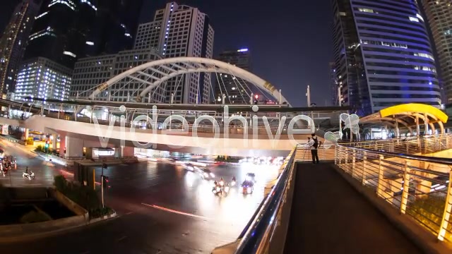 Downtown City Night  Videohive 5816873 Stock Footage Image 4