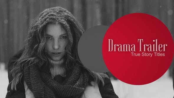 Drama Trailer True Story Titles - 8430934 Download Videohive