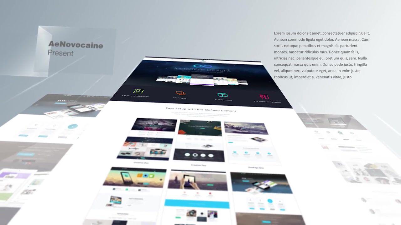 Drama Website promo - Download Videohive 19644448