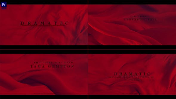 Dramatic Cinematic Titles - Videohive Download 37017614