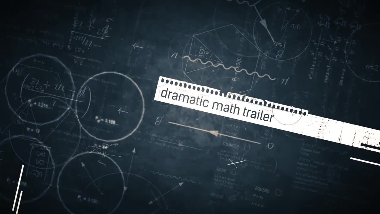 Dramatic Math Trailer Videohive 8231841 After Effects Image 1