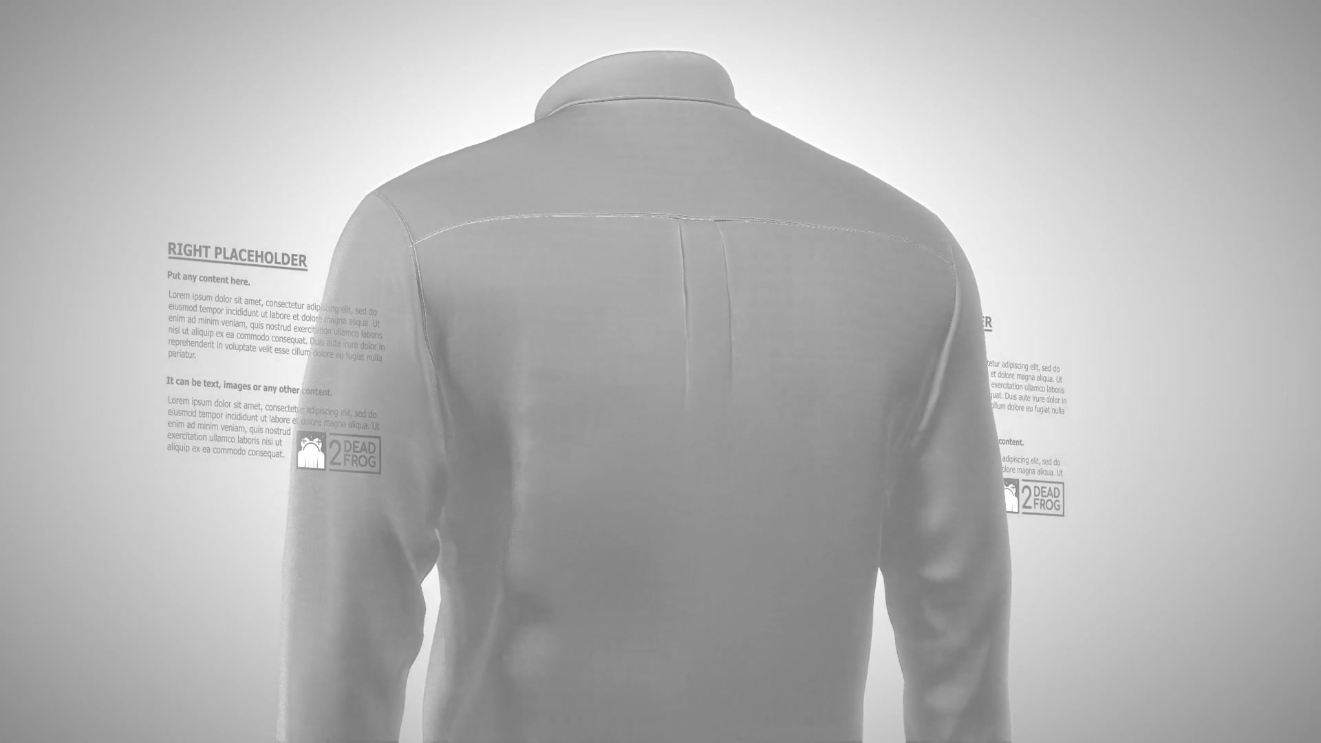 Dress Shirt 5 Scenes Mockup Template Animated Mockup PRO Videohive 34761794 After Effects Image 8