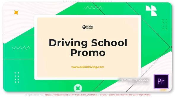 Driving School Promo - Videohive 33715378 Download