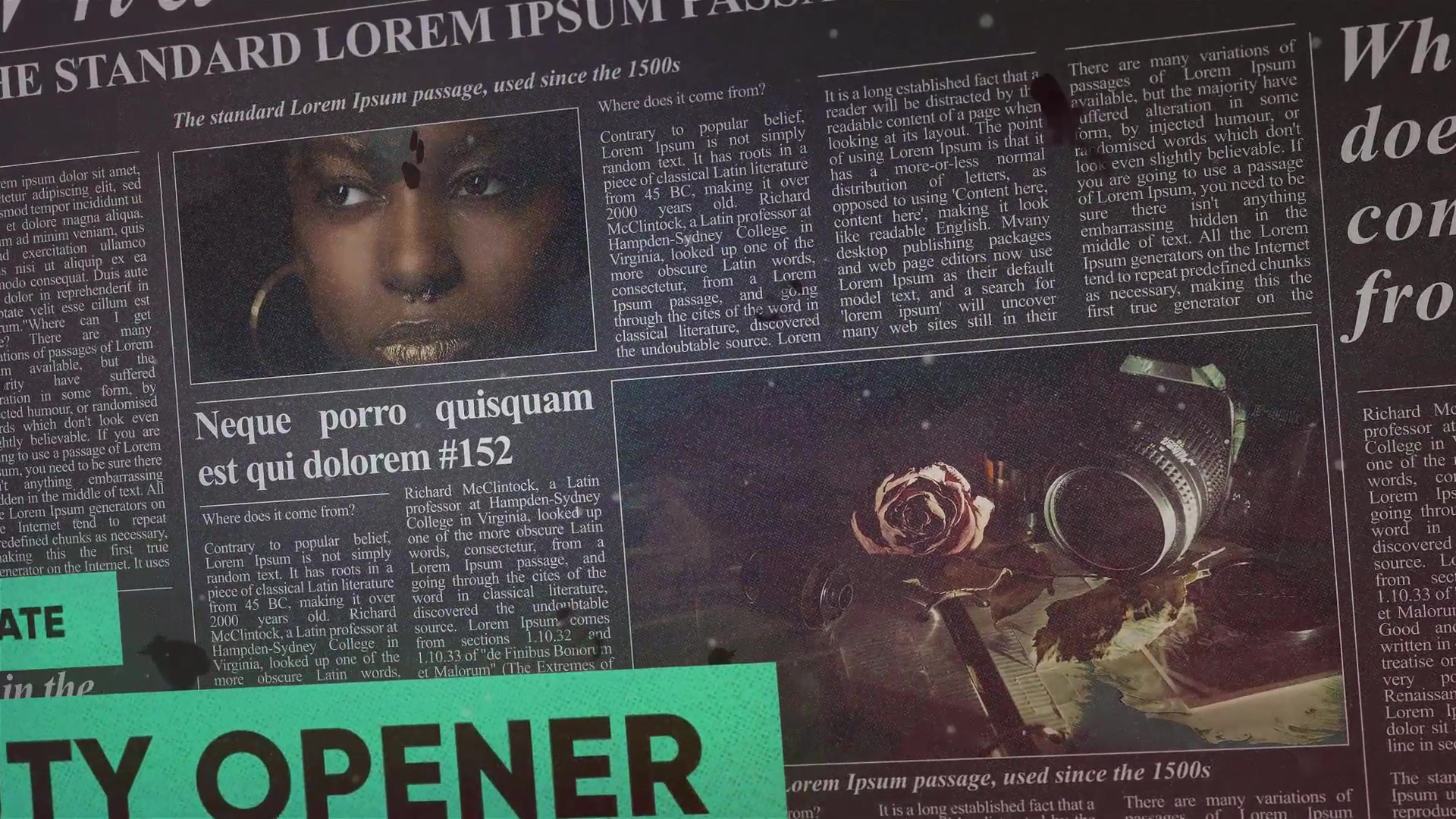 Drop Ink Newspaper Slideshow Videohive 22485480 After Effects Image 7