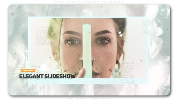 Drop Inked Elegant Slideshow - 22809684 Videohive Download
