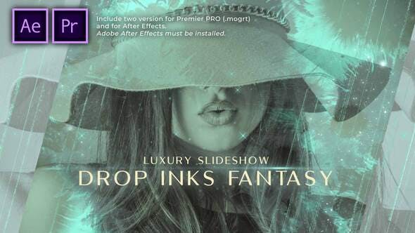 Drop Inks Fantasy Luxury Slideshow - 31368948 Videohive Download