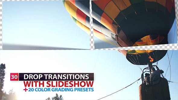 Drop Transitions - 9834379 Videohive Download