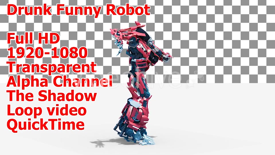 Drunk Funny Robot Dance - Download Videohive 21500978
