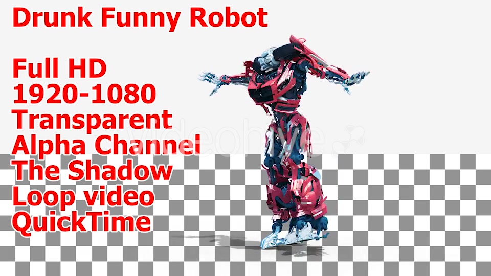 Drunk Funny Robot Dance - Download Videohive 21500978