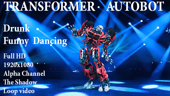 Drunk Funny Robot Dance - Download Videohive 21500978