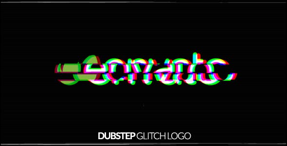 Dubstep Glitch Logo - Videohive Download 17101611