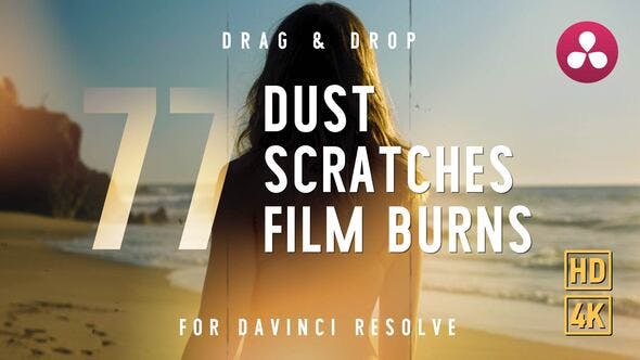 Dust, Scratches and Film Burns DaVinci Resolve - Download Videohive 39977505
