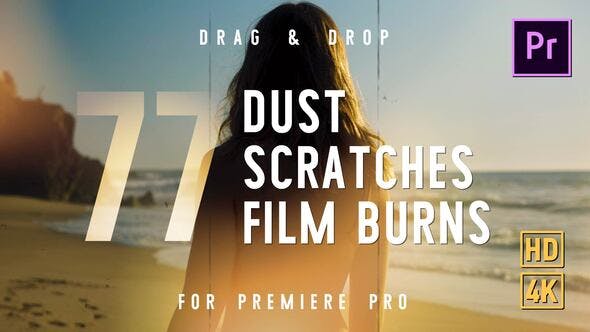 Dust, Scratches and Film Burns Premiere Pro - Videohive Download 39694115