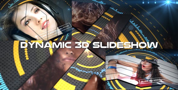 Dynamic 3D Slideshow - Download 15010198 Videohive