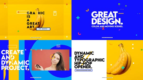 Dynamic And Typographic Hip Hop Opener - Download 27751222 Videohive