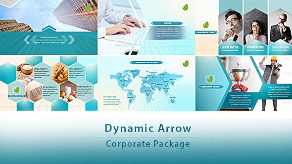 Dynamic Arrow Corporate Package - Download Videohive 9521325