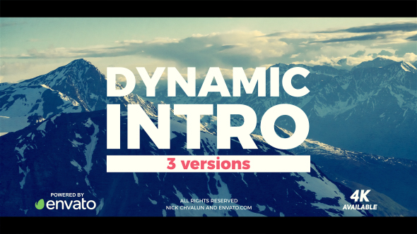 Dynamic Brush Intro - Download Videohive 20983765