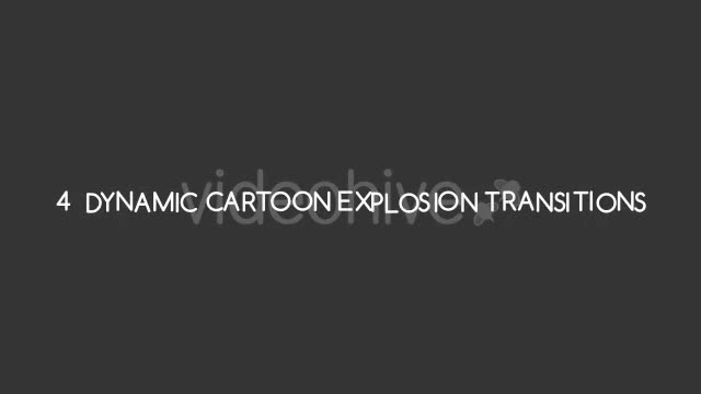 Dynamic Cartoon Explosion Transitions Pack - Download Videohive 19109624