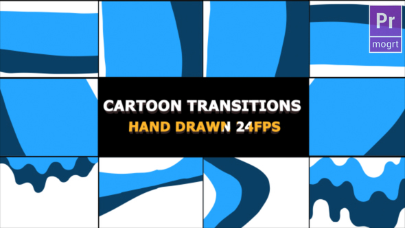 Dynamic Cartoon Transitions - Download Videohive 22873448