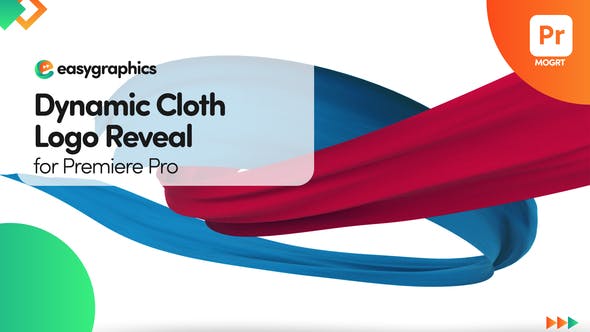 Dynamic Cloth Logo Reveal for Premiere Pro - Download Videohive 33184474